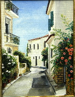 Mediterranean back street