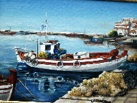 Samos harbour